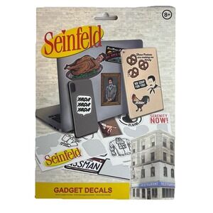 Seinfeld 90s Sitcom Funny Stickers For Laptop Water Tablet Journal Waterproof
